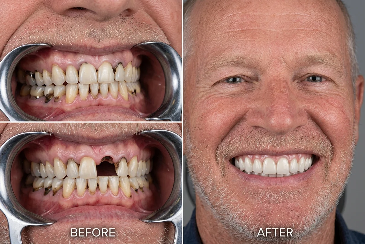 After treatment - Melbourne Patient · All-on-4